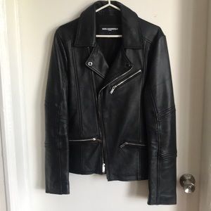 Leather jacket